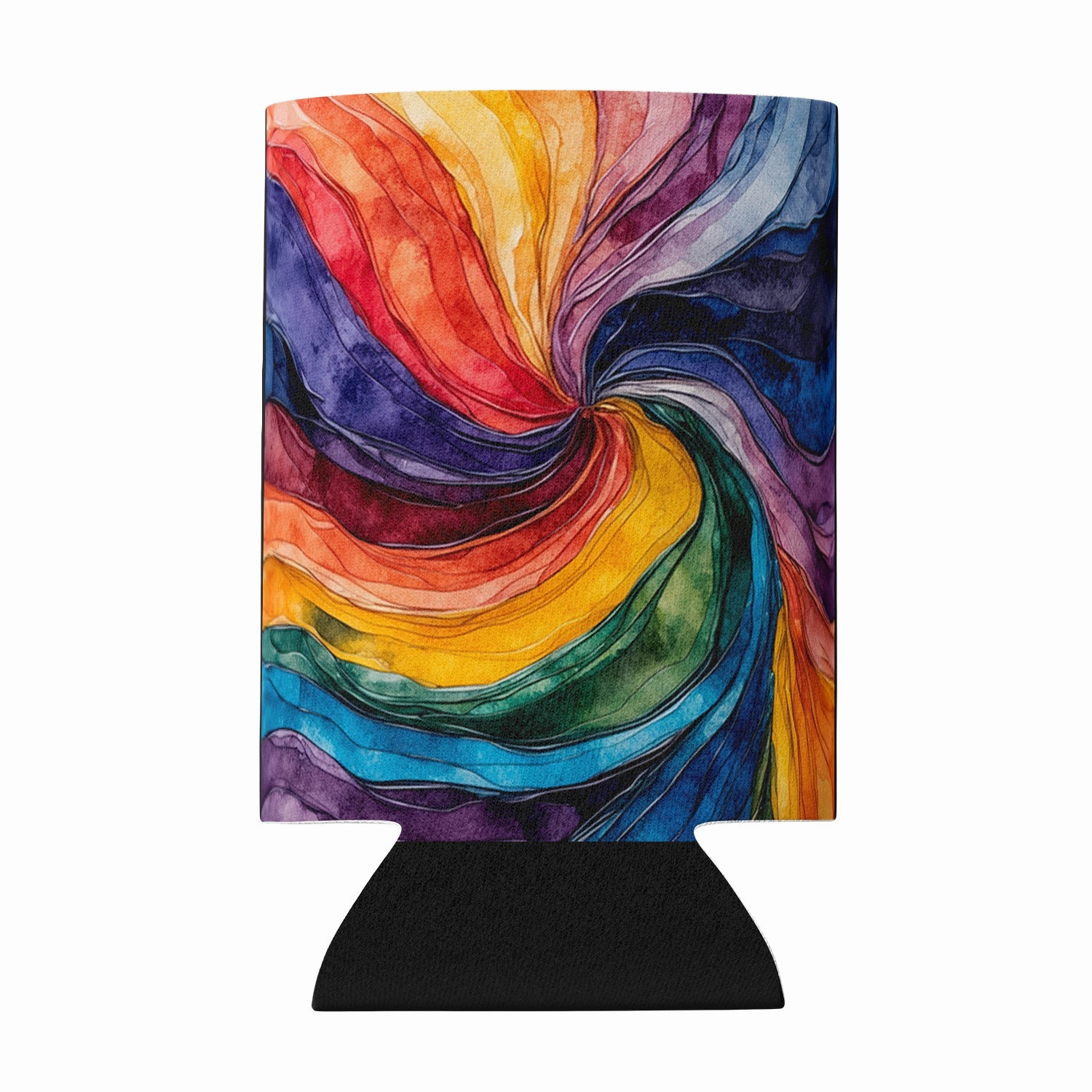 Gay Mosaic of Pride Can or Bottle Hugger Cooler Sleeve for Standard 12 oz Cans, Insulated Foam Beer & Soda Can Hugger Reusable