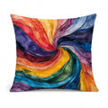 Gay Mosaic of Pride Decorative Throw Pillow 14x14 Indoor Outdoor Accent Cushion, Fabric Cover with Insert for Sofa, Bed, Porch & Living Room