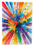 Gay Pride Joy as Resistance House Flag 28x40 Porch Sleeve Pole Decorative Outside Yard Banner Artwork Wall Hanging, Polyester