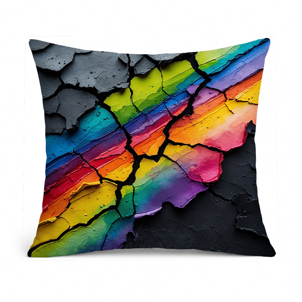 Resilience Pride Decorative Throw Pillow 14x14 Indoor Outdoor Accent Cushion, Fabric Cover with Insert for Sofa, Bed, Porch & Living Room