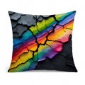 Resilience Pride Decorative Throw Pillow 14x14 Indoor Outdoor Accent Cushion, Fabric Cover with Insert for Sofa, Bed, Porch & Living Room