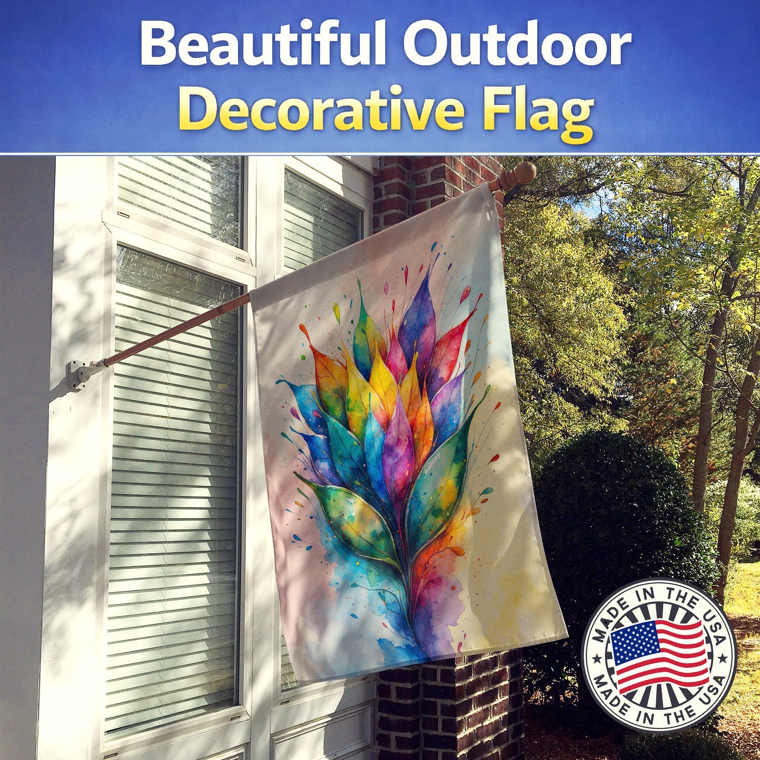 Seeds of Equality Pride House Flag 28x40 Porch Sleeve Pole Decorative Outside Yard Banner Artwork Wall Hanging, Polyester