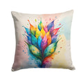 Seeds of Equality Pride Decorative Throw Pillow 18x18 Indoor Outdoor Accent Cushion, Fabric Cover with Insert for Sofa, Bed, Porch & Living Room