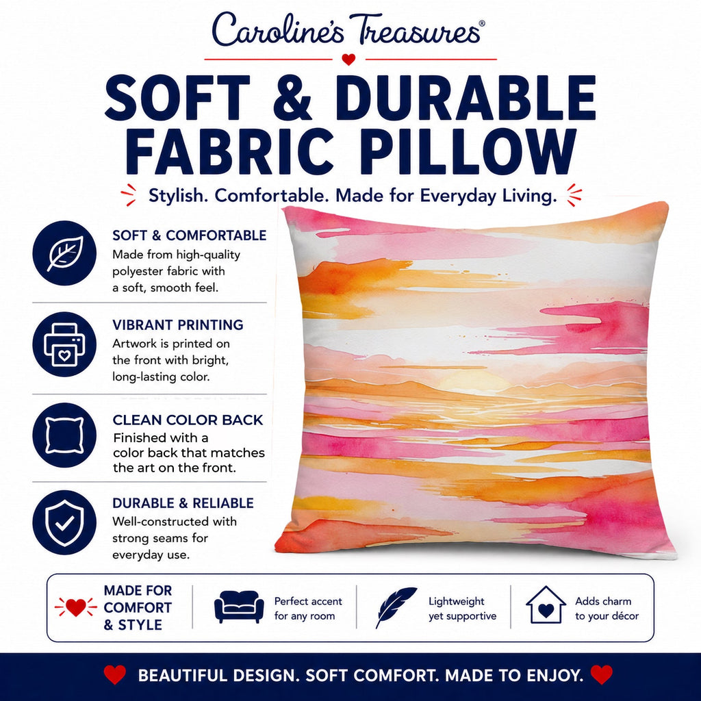 Lesbian and Limitless Pride Decorative Throw Pillow 14x14 Indoor Outdoor Accent Cushion, Fabric Cover with Insert for Sofa, Bed, Porch & Living Room