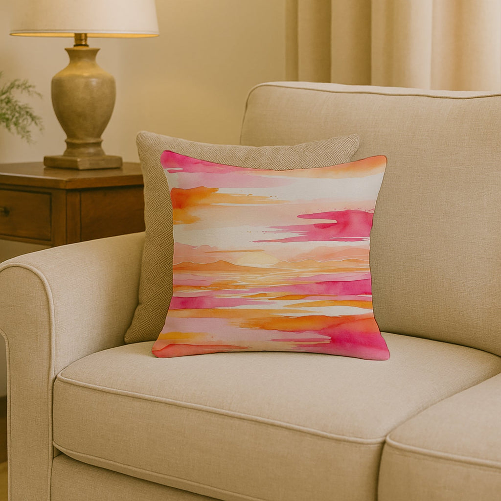 Lesbian and Limitless Pride Decorative Throw Pillow 18x18 Indoor Outdoor Accent Cushion, Fabric Cover with Insert for Sofa, Bed, Porch & Living Room