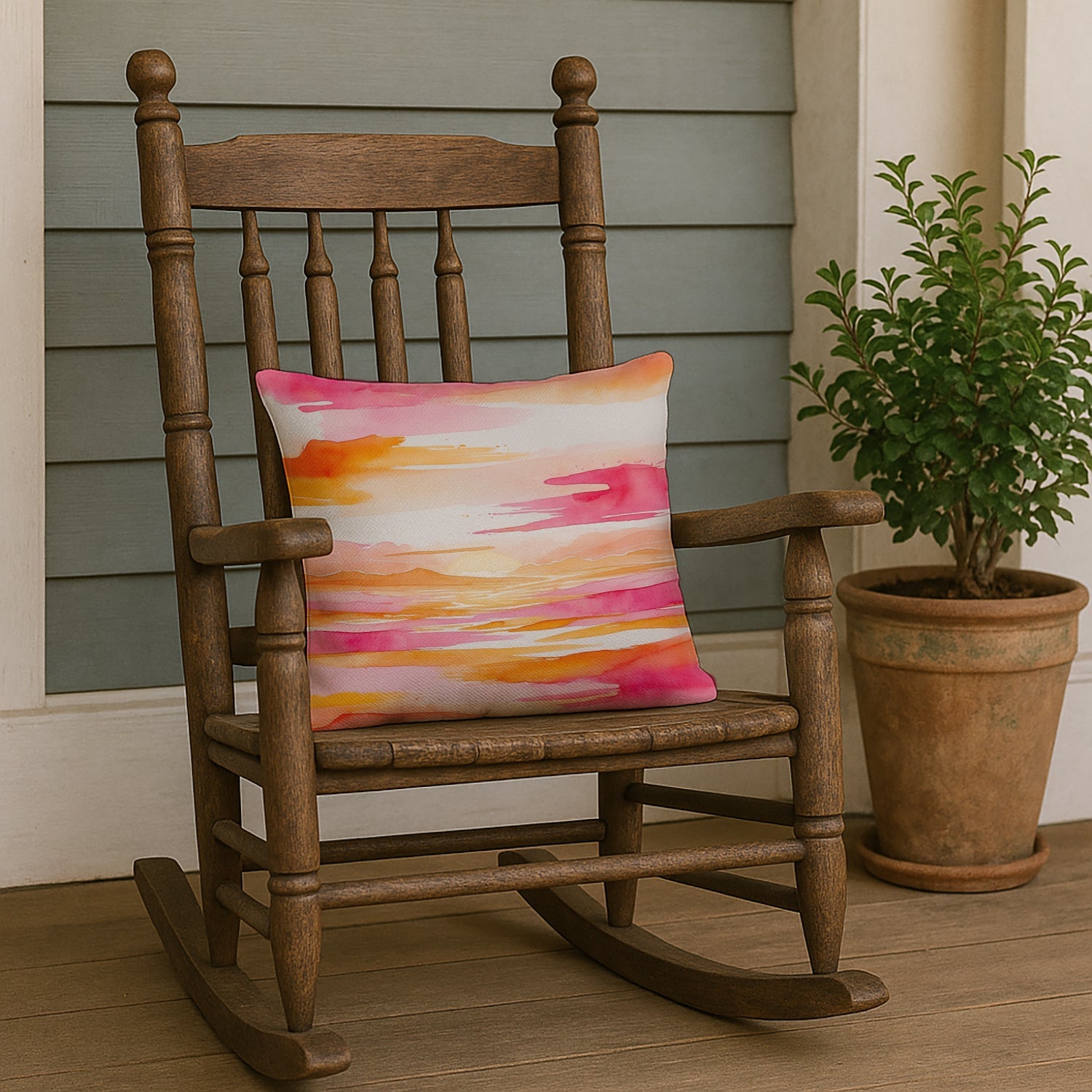 Lesbian and Limitless Pride Decorative Throw Pillow 18x18 Indoor Outdoor Accent Cushion, Fabric Cover with Insert for Sofa, Bed, Porch & Living Room