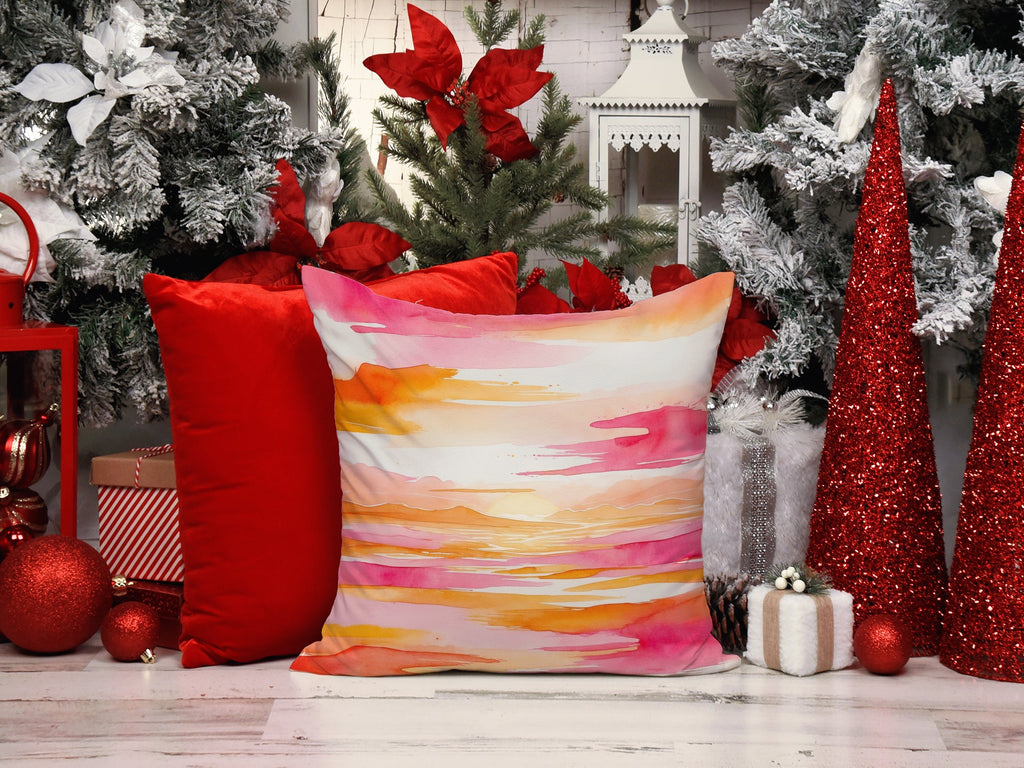 Lesbian and Limitless Pride Decorative Throw Pillow 18x18 Indoor Outdoor Accent Cushion, Fabric Cover with Insert for Sofa, Bed, Porch & Living Room