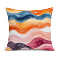 Lesbian Pride Decorative Throw Pillow 14x14 Indoor Outdoor Accent Cushion, Fabric Cover with Insert for Sofa, Bed, Porch & Living Room