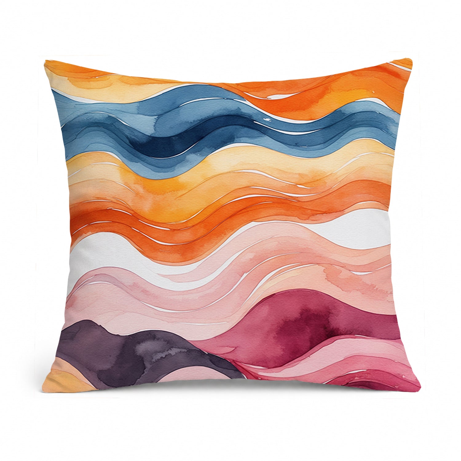 Lesbian Pride Decorative Throw Pillow 14x14 Indoor Outdoor Accent Cushion, Fabric Cover with Insert for Sofa, Bed, Porch & Living Room