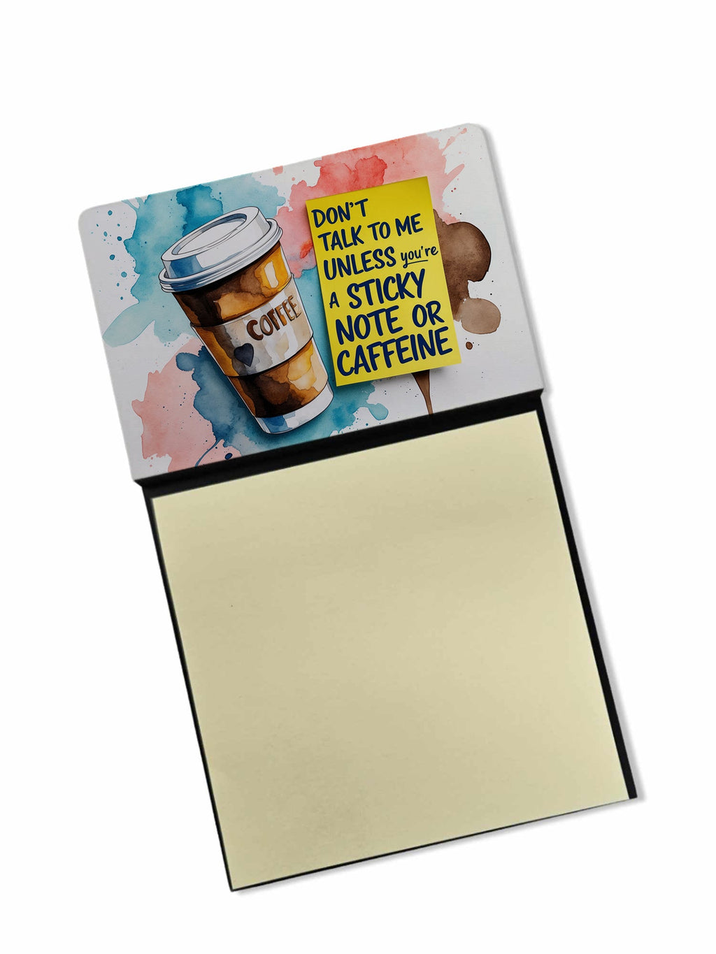 Don’t talk to me Sticky Note Holder Funny Nurse Saying Desk Dispenser with 3x3 Notes