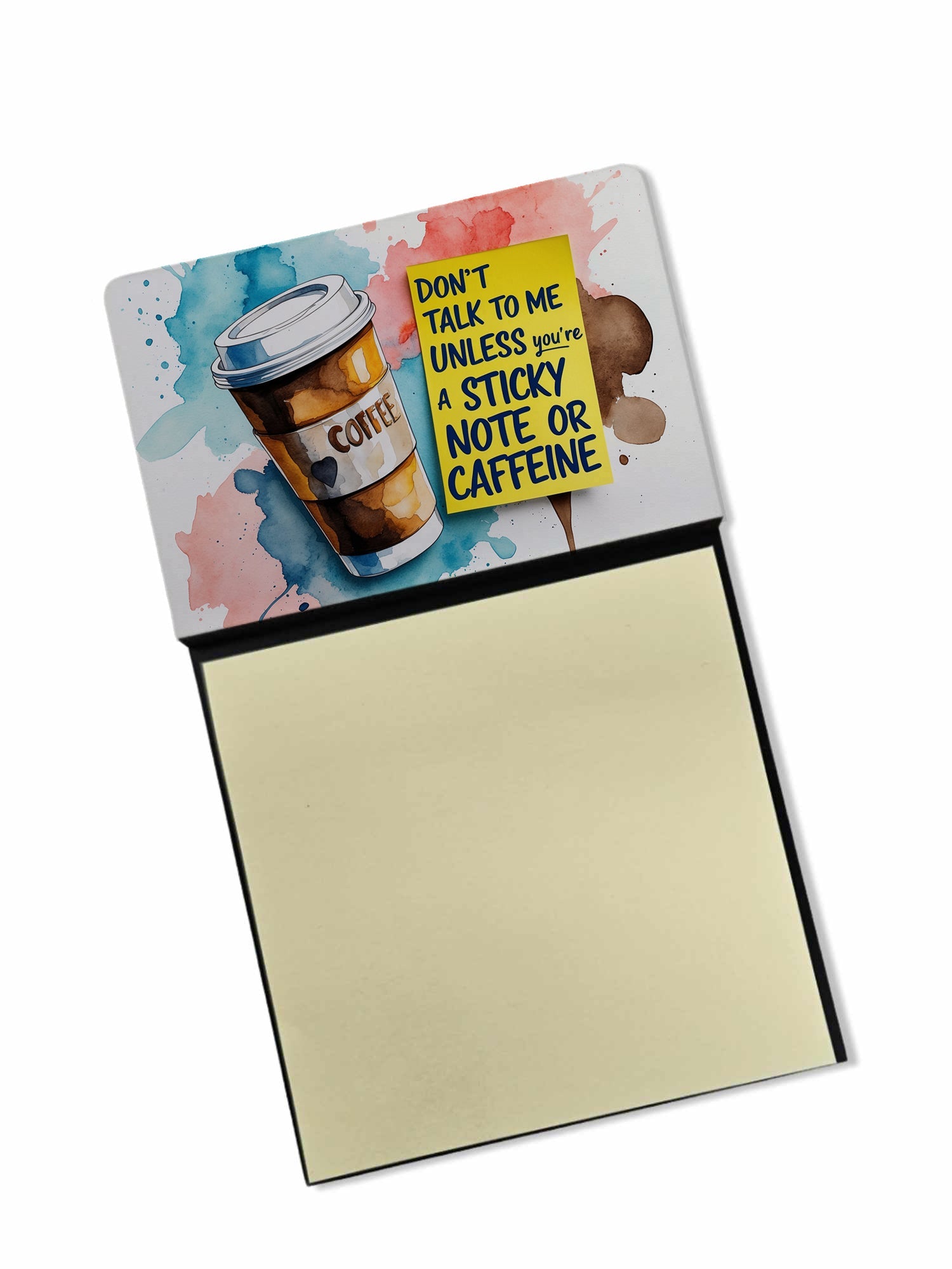 Don’t talk to me Sticky Note Holder Funny Nurse Saying Desk Dispenser with 3x3 Notes