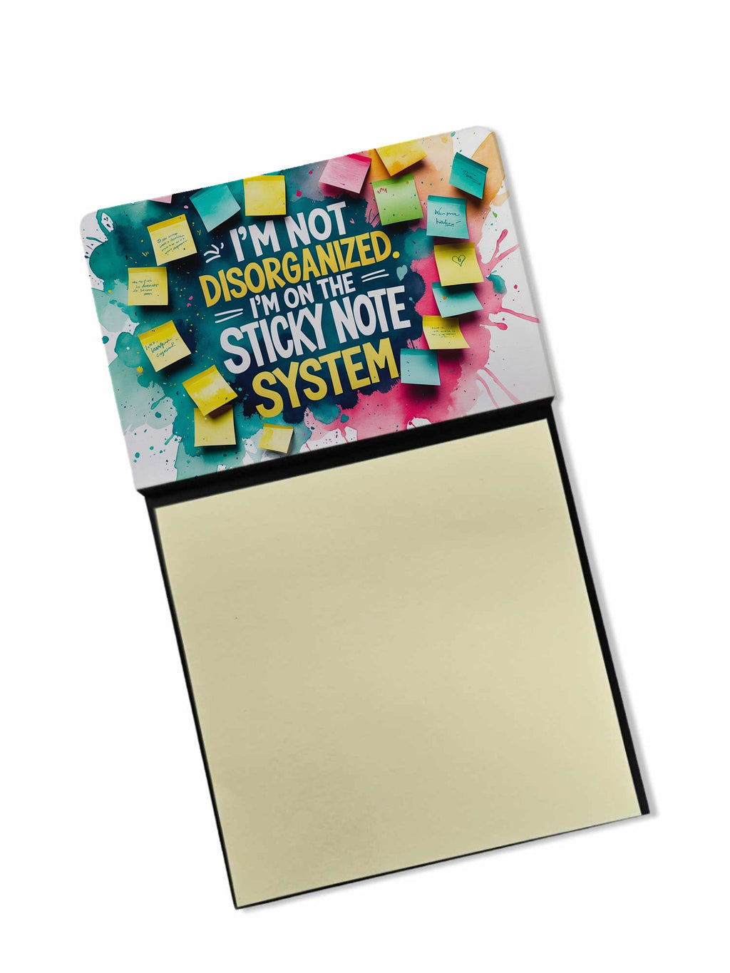 I’m not disorganized Sticky Note Holder Funny Nurse Saying Desk Dispenser with 3x3 Notes