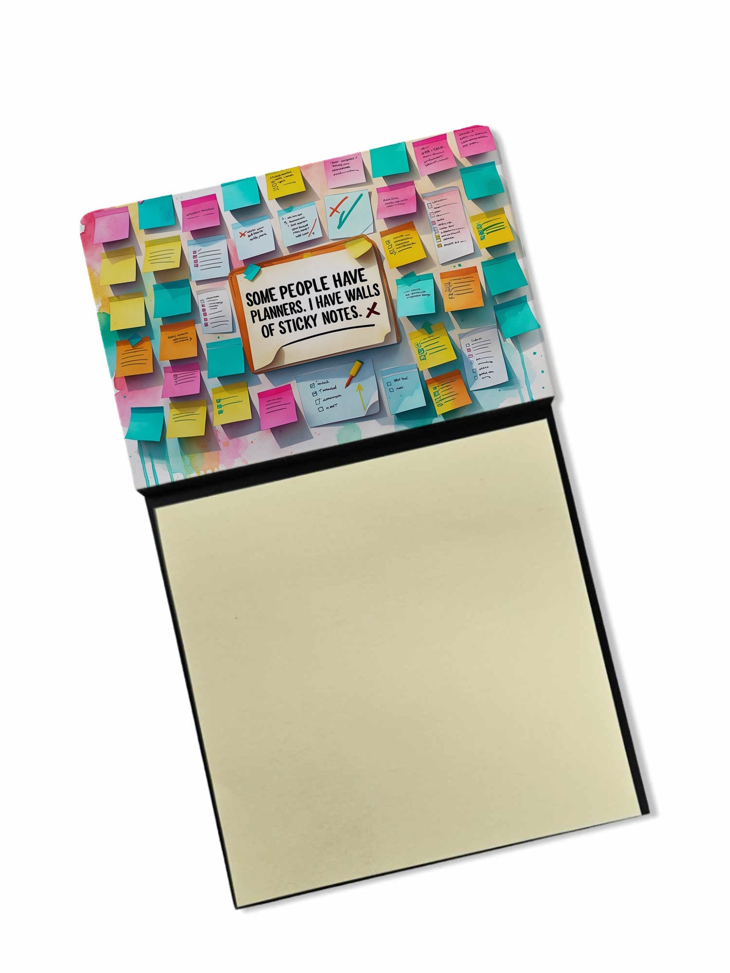 Some people have planners Sticky Note Holder Funny Nurse Saying Desk Dispenser with 3x3 Notes