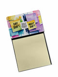Keeping day and night shift from fighting Sticky Note Holder Funny Nurse Saying Desk Dispenser with 3x3 Notes
