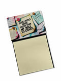 Expire faster than my will to chart Sticky Note Holder Funny Nurse Saying Desk Dispenser with 3x3 Notes