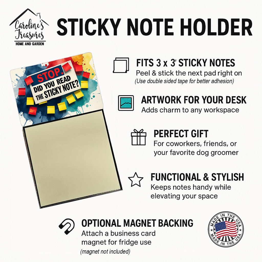 Did you read Sticky Note Holder Funny Nurse Saying Desk Dispenser with 3x3 Notes