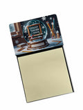 Coolest Teacher of the Season Funny Sticky Note Holder for Teacher's Gift Refillable with 3x3 Notes