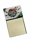 Greatest Archery Coach Ever Funny Sticky Note Holder for Teacher's Gift Refillable with 3x3 Notes