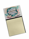 Greatest Christian School Counselor Ever Funny Sticky Note Holder for Teacher's Gift Refillable with 3x3 Notes