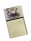 Greatest Creative Writing Teacher Ever Funny Sticky Note Holder for Teacher's Gift Refillable with 3x3 Notes