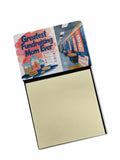 Greatest Fundraising Mom Ever Funny Sticky Note Holder for Teacher's Gift Refillable with 3x3 Notes