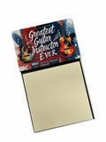 Greatest Guitar Instructor Ever Funny Sticky Note Holder for Teacher's Gift Refillable with 3x3 Notes