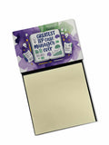 Greatest IEP Case Manager Ever Funny Sticky Note Holder for Teacher's Gift Refillable with 3x3 Notes