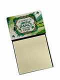 Greatest Irish Dance Teacher Ever Funny Sticky Note Holder for Teacher's Gift Refillable with 3x3 Notes