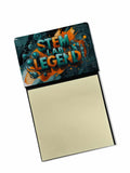 STEM Lab Legend Funny Sticky Note Holder for Teacher's Gift Refillable with 3x3 Notes