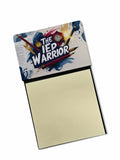 The IEP Warrior Funny Sticky Note Holder for Teacher's Gift Refillable with 3x3 Notes