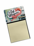 The Sub Whisperer Funny Sticky Note Holder for Teacher's Gift Refillable with 3x3 Notes