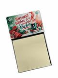 Warmest Wishes to a Wonderful Teacher Funny Sticky Note Holder for Teacher's Gift Refillable with 3x3 Notes