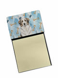 Badger Great Pyrenees Coworker Watercolor Sticky Note Holder Refillable Dispenser Desk Accessory 3x3 Pad Gift