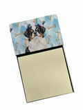 Tricolor Japanese Chin Coworker Watercolor Sticky Note Holder Refillable Dispenser Desk Accessory 3x3 Pad Gift