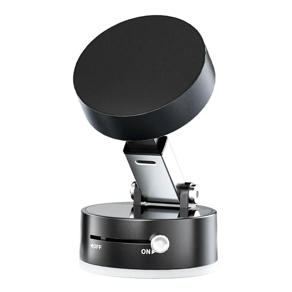 Magnetic Phone Mount – 360° Adjustable Suction Holder for Car, Gym & Flat Surfaces