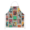 Lots of Bernese Mountain Dog Apron Cooking Kitchen Server Baking Crafts Gardening for Adult Women Men, Unisex, Large, Multicolor