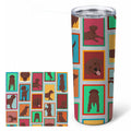 Lots of Chocolate Labrador Retriever Stainless Steel Skinny Tumbler 20 oz Vacuum Double Walled Reusable Insulated Travel Cup
