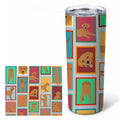 Lots of Red Fox Labrador Retriever Stainless Steel Skinny Tumbler 20 oz Vacuum Double Walled Reusable Insulated Travel Cup