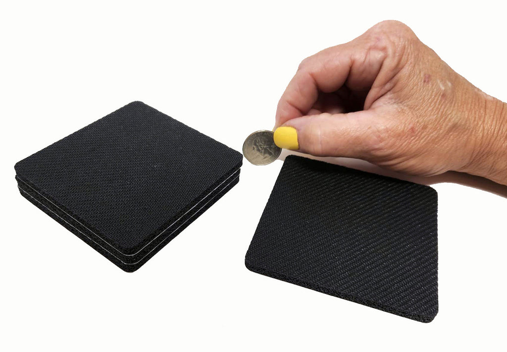 Lots of Black and Tan Chihuahua Foam Coasters Set of 4 Cup Coasters for Indoor Outdoor, Tabletop Protection, Anti Slip, Mouse pad Material