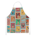 Lots of Fawn Great Dane Apron Cooking Kitchen Server Baking Crafts Gardening for Adult Women Men, Unisex, Large, Multicolor