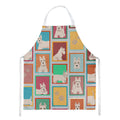 Lots of Wheaten Scottish Terrier Apron Cooking Kitchen Server Baking Crafts Gardening for Adult Women Men, Unisex, Large, Multicolor