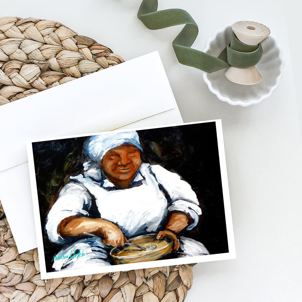 Hot Water Cornbread  Greeting Cards Pack of 8 Blank Cards with Envelopes Whimsical A7 Size 5x7