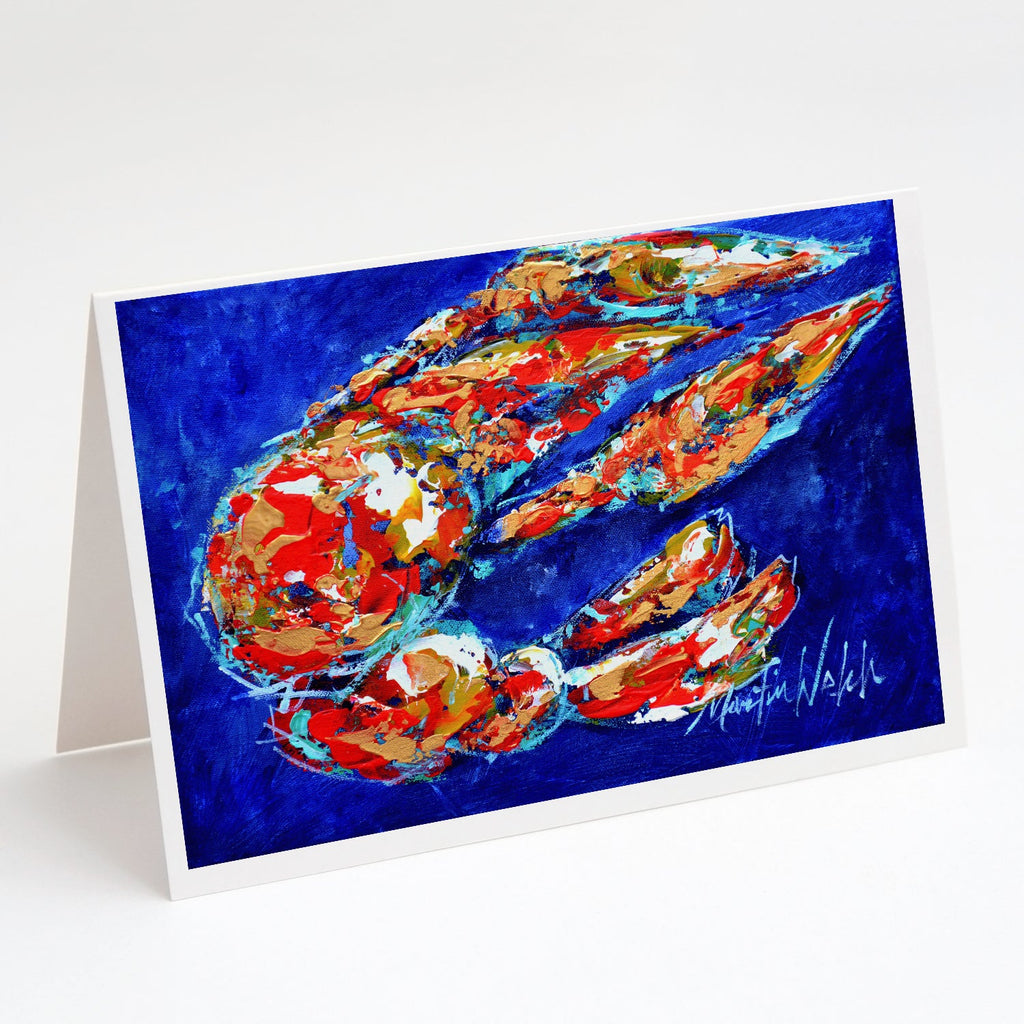 Craw Momma Crawfish Greeting Cards Pack of 8 Blank Cards with Envelopes Whimsical A7 Size 5x7
