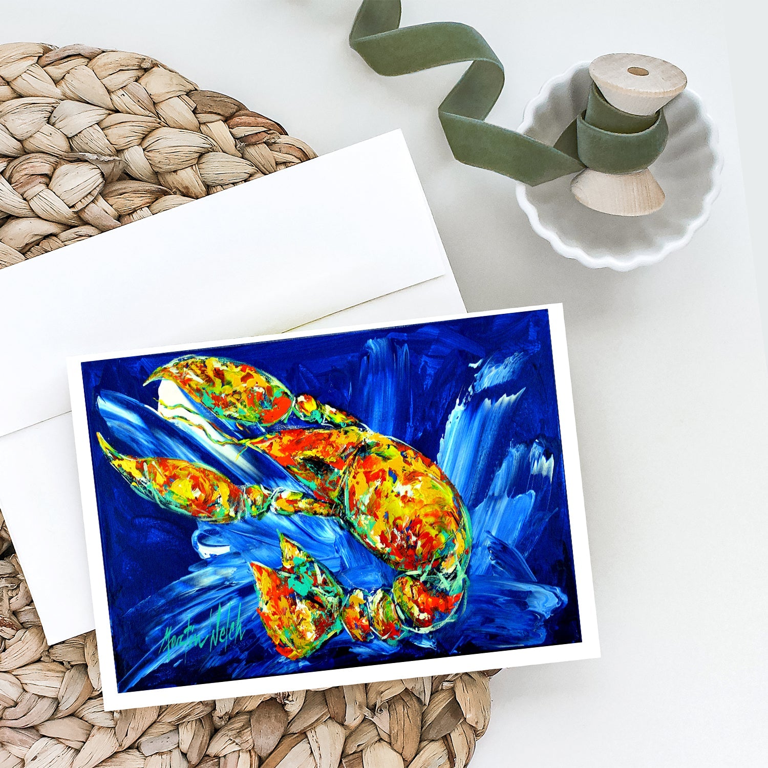 Not your Plano Crawfish Greeting Cards Pack of 8 Blank Cards with Envelopes Whimsical A7 Size 5x7