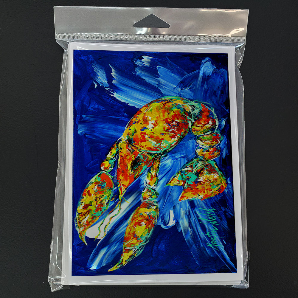 Not your Plano Crawfish Greeting Cards Pack of 8 Blank Cards with Envelopes Whimsical A7 Size 5x7