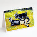 Three Goats Greeting Cards Pack of 8 Blank Cards with Envelopes Whimsical A7 Size 5x7
