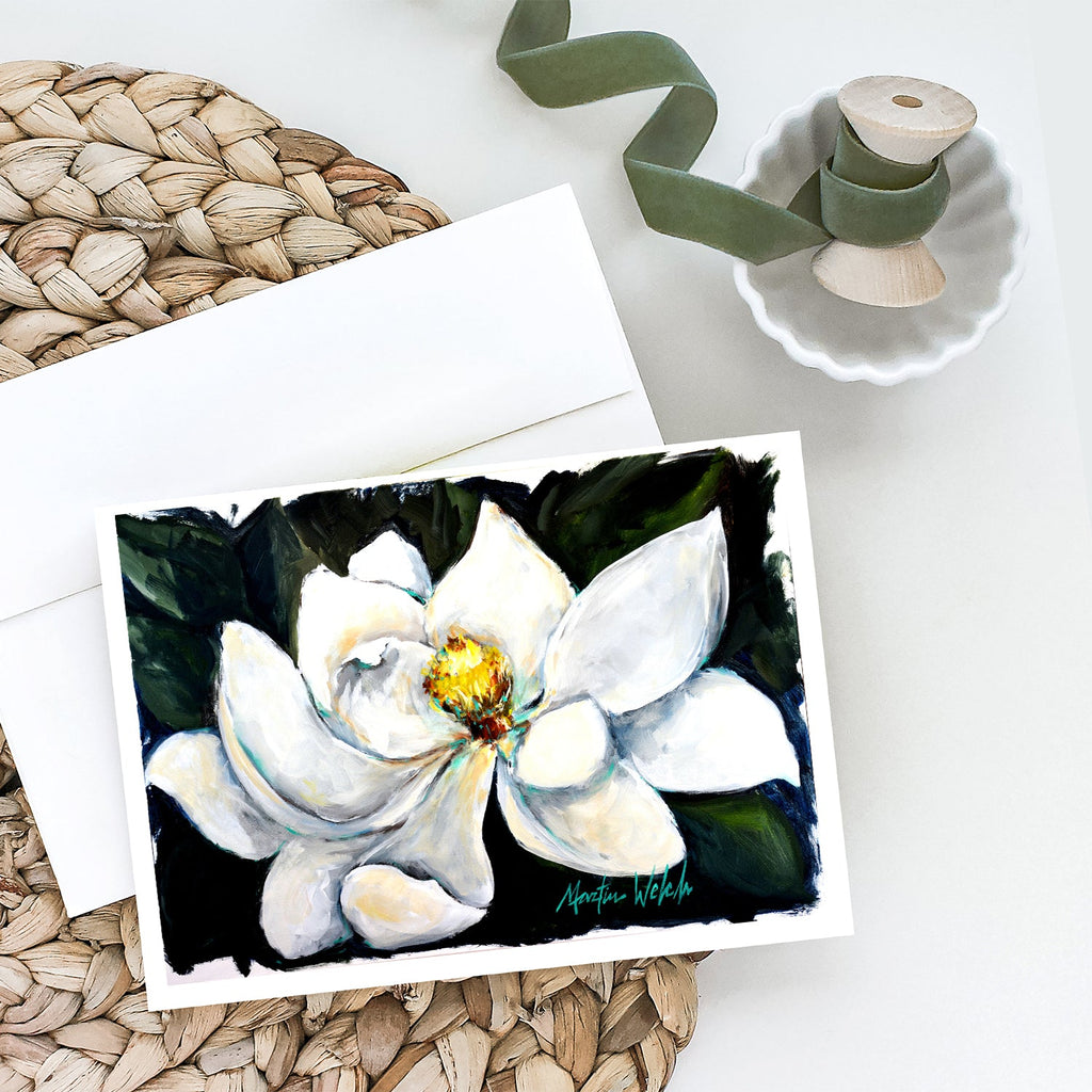 Sweet Magnolia Greeting Cards Pack of 8 Blank Cards with Envelopes Whimsical A7 Size 5x7