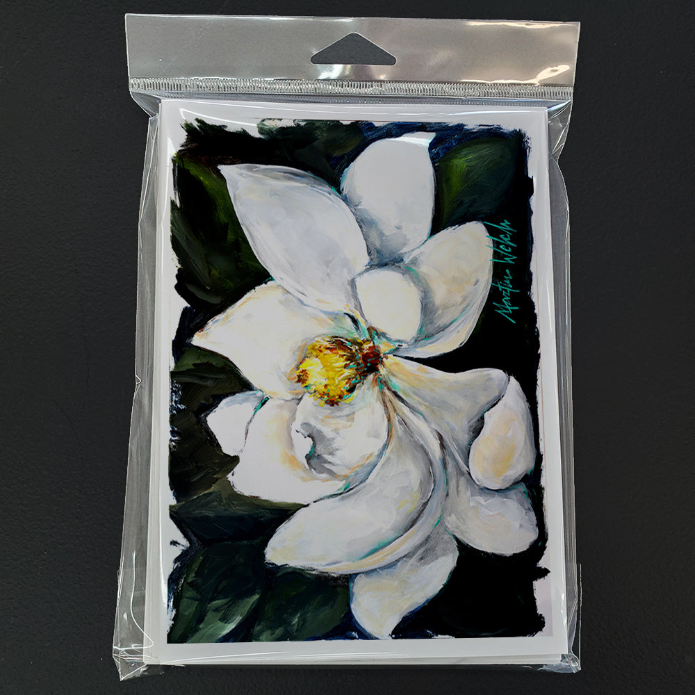 Sweet Magnolia Greeting Cards Pack of 8 Blank Cards with Envelopes Whimsical A7 Size 5x7