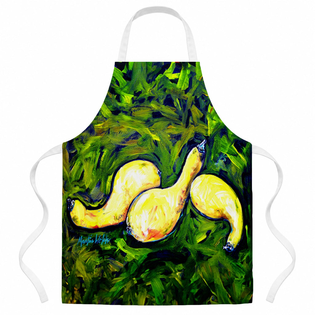 Three Crooks Squash Apron Cooking Kitchen Server Baking Crafts Gardening for Adult Women Men, Unisex, Large, Multicolor