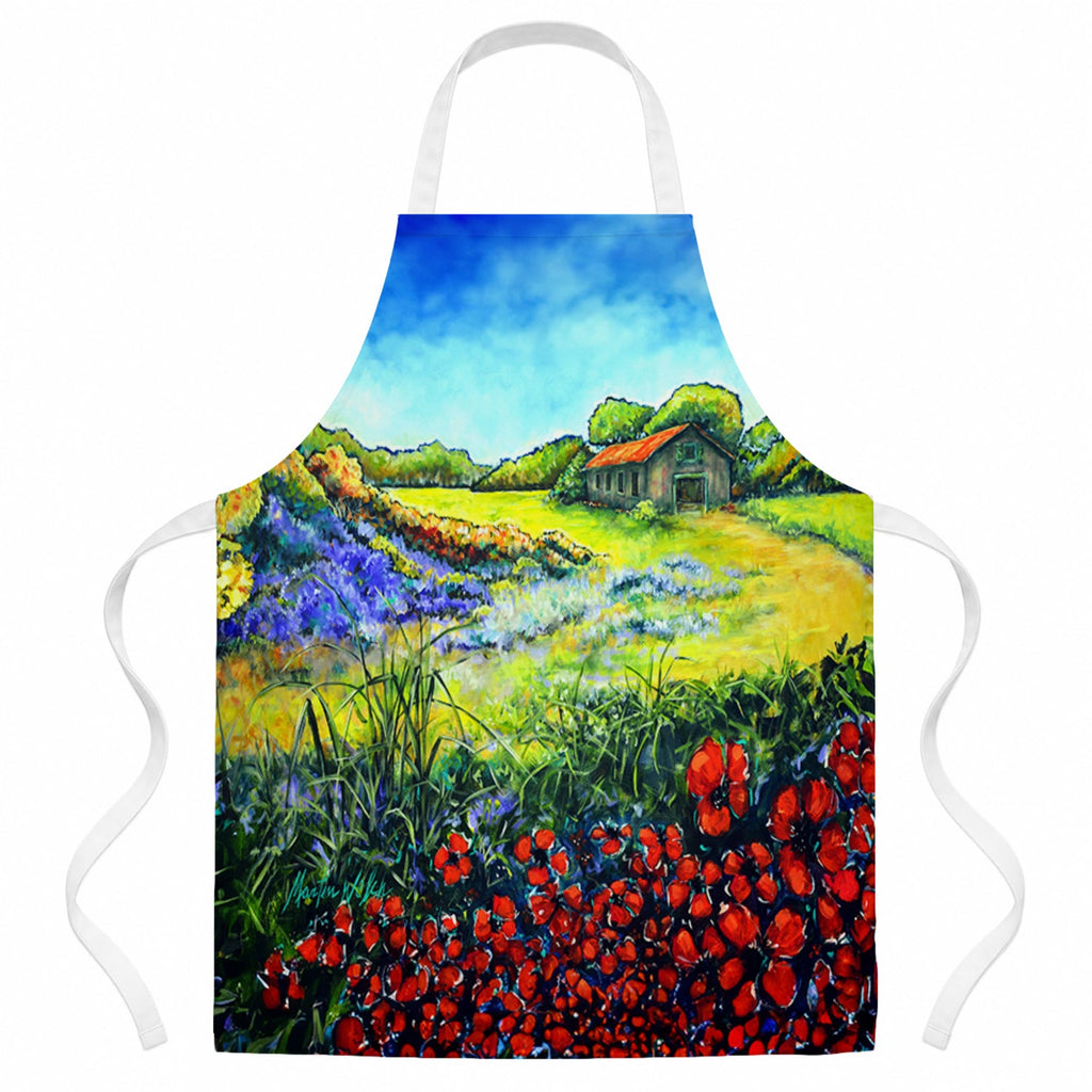 Back Home Apron Cooking Kitchen Server Baking Crafts Gardening for Adult Women Men, Unisex, Large, Multicolor